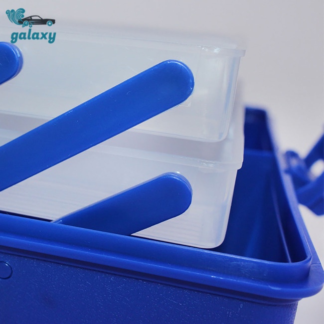 Galaxy Hộp Đựng Mồi Câu Cá 3 Tầng Sức Chứa Lớn Có Thể Gấp Gọn Tiện Lợi
