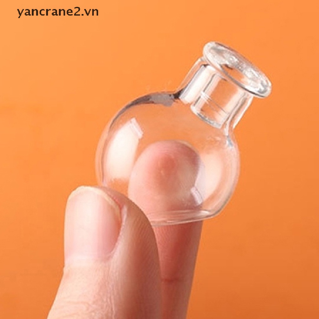 1 Hũ Thủy Tinh 1: 12 Đựng Kẹo Có Nắp Trang Trí Nhà Búp Bê