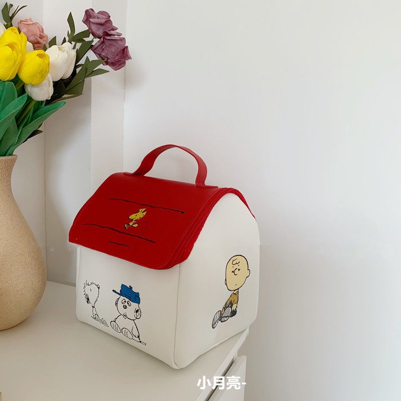 Túi Đựng Đồ Trang Điểm Cỡ Lớn Họa Tiết Snoopy Xinh Xắn
