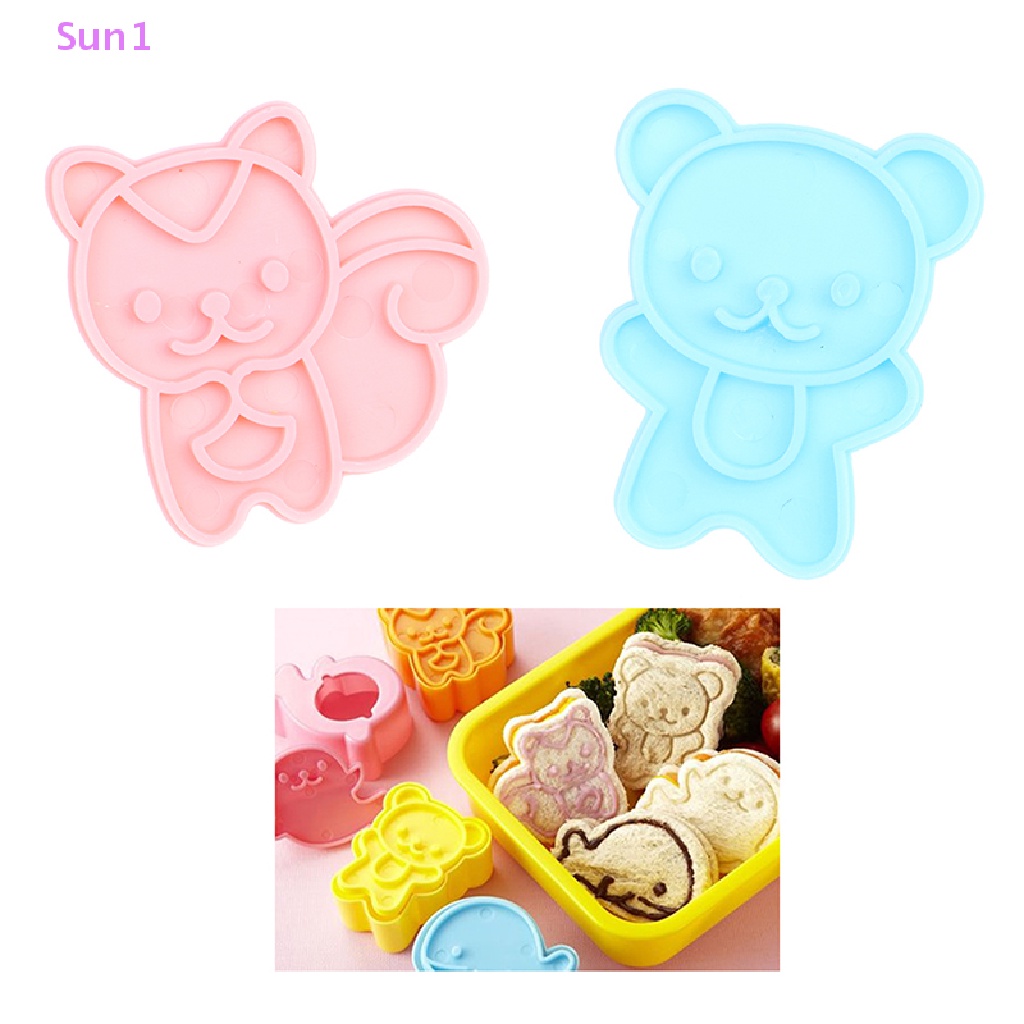 1 Bộ Khuôn Làm Bánh Mì Sandwich Sáng Tạo DIY