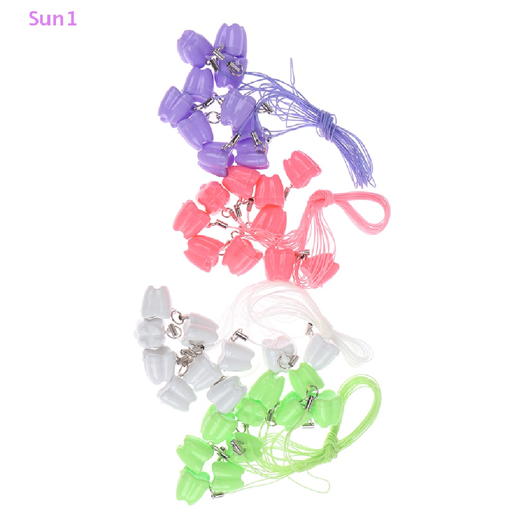 Set 1 / 10 Hộp Đựng Răng Sữa Em Bé Nhiều Màu