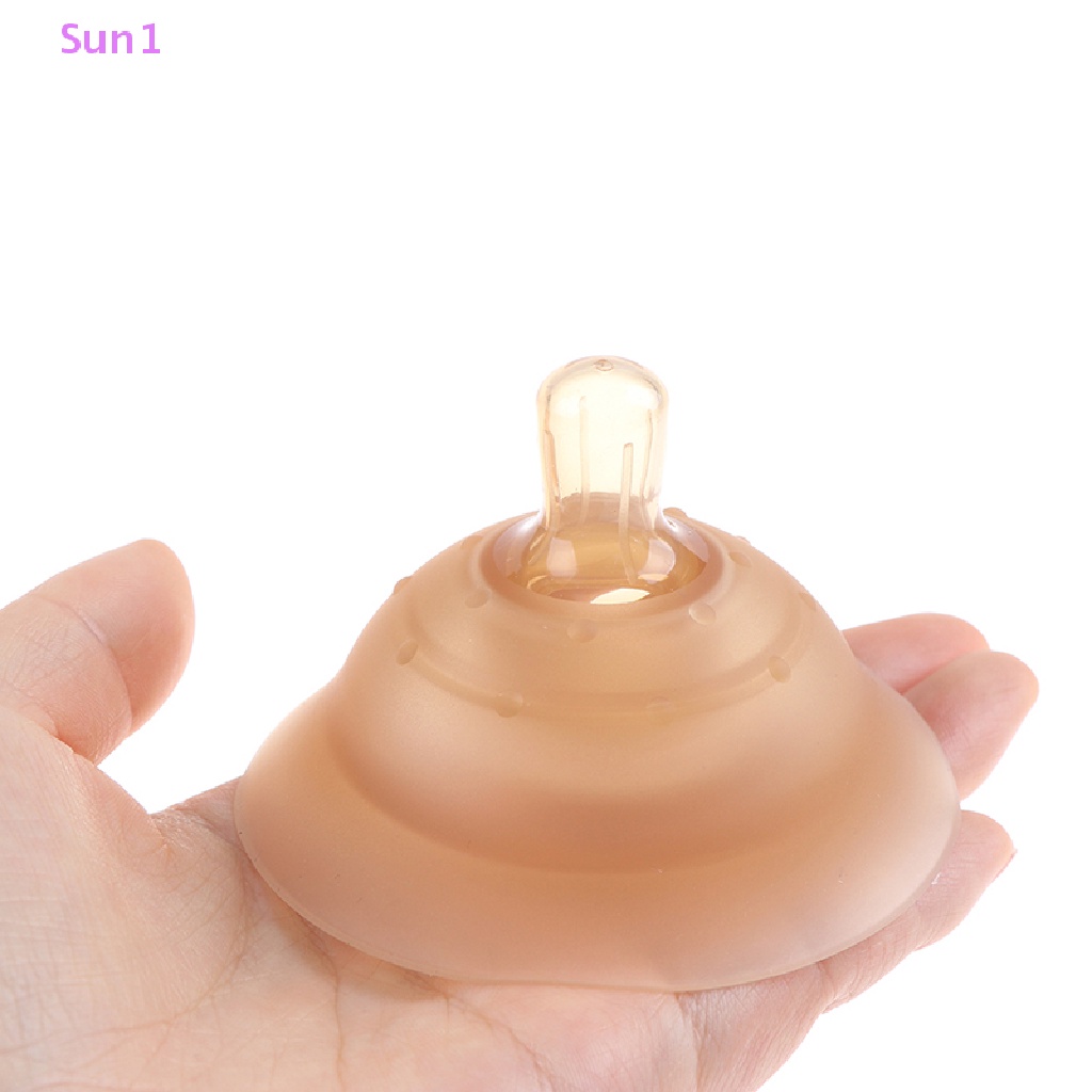 1 Núm Ti Giả Bằng Silicone Bảo Vệ Toàn Diện Cho Mẹ Bỉm Sữa Sun1 &gt;