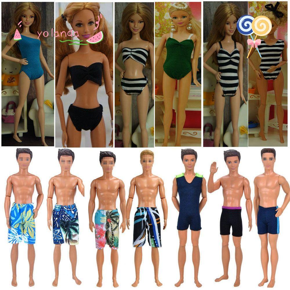 Bộ Quần Áo Bơi Dành Cho Búp Bê Ken 1 / 6 30cm