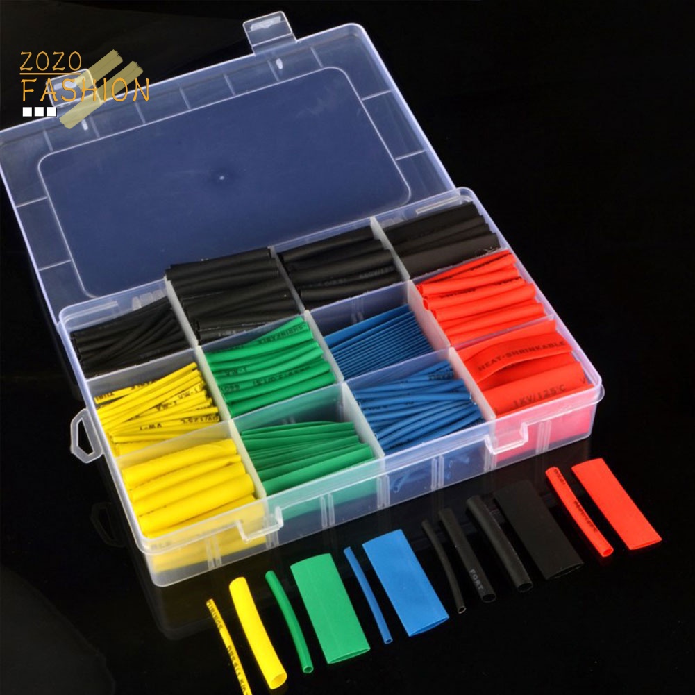 Bộ 530 Ống Co Nhiệt Polyolefin Hỗn Hợp