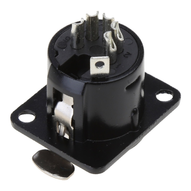Đầu Nối Ổ Cắm XLR 5 Lõi Chuyên Dụng Chất Lượng Cao