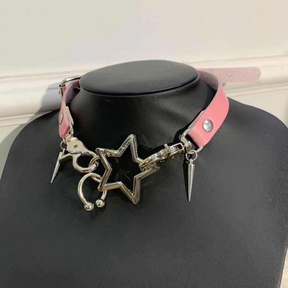 Vòng Cổ Choker MặT HìNh Ngôi Sao ThờI Trang Cho Nữ