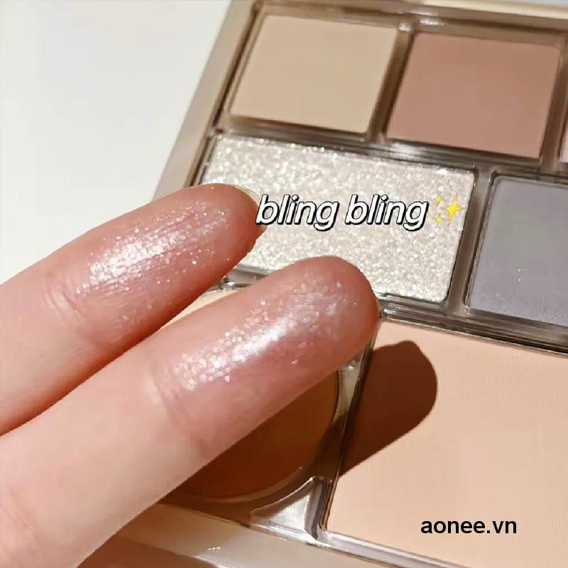 ✨✨Bảng Phấn Mắt / Má Hồng / Bắt Sáng Mười Màu Sắc Tông Đất