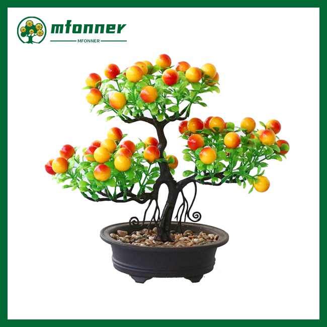 Chậu Cây Bonsai Giả Nhiều Màu Sắc Nghệ Thuật Dùng Trang Trí