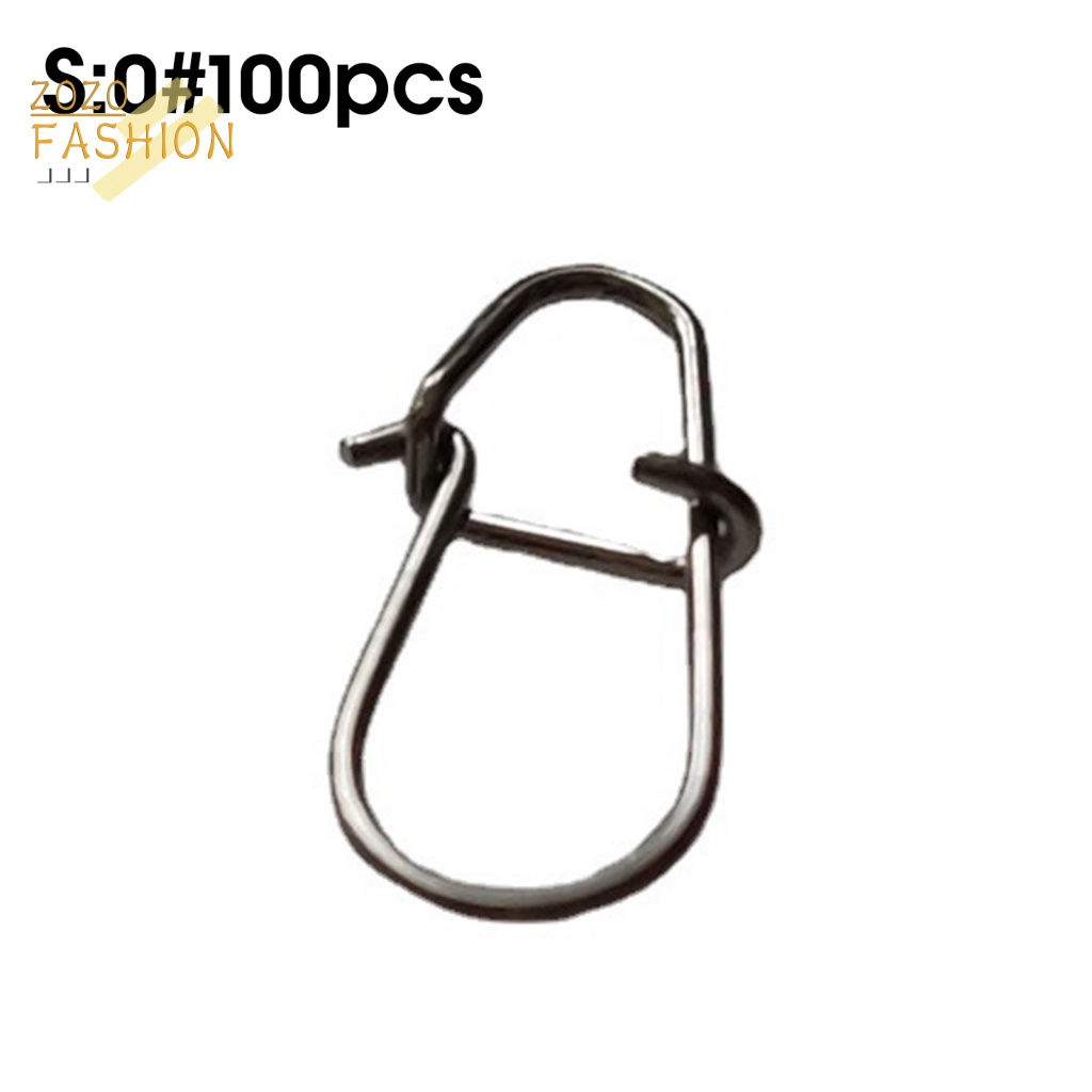 Set 100 Móc Câu Khối Lượng Nhẹ Chống Ăn Mòn Tiện Dụng