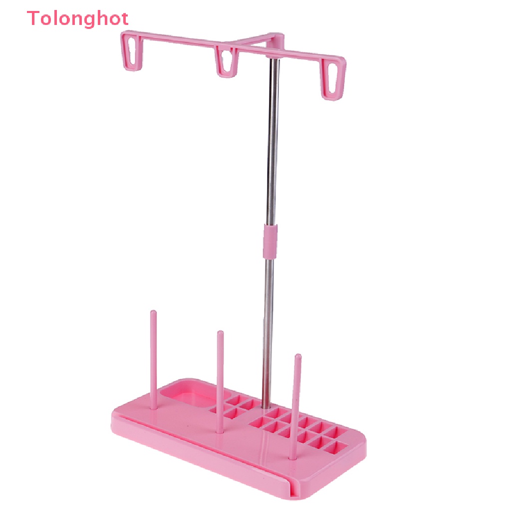Giá Đỡ 3 Cuộn Chỉ Thêu Tiện Dụng Cho Gia Đình Dụng Cụ Làm Đẹp Chất Lượng Cao