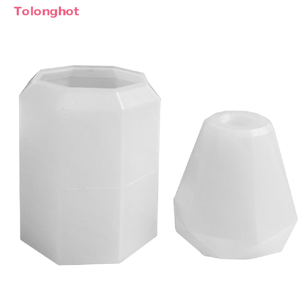 Khuôn Silicone Tạo Hình Chậu Hoa Cỡ Lớn Họa Tiết Kẻ Sọc Trang Trí Nhà Cửa