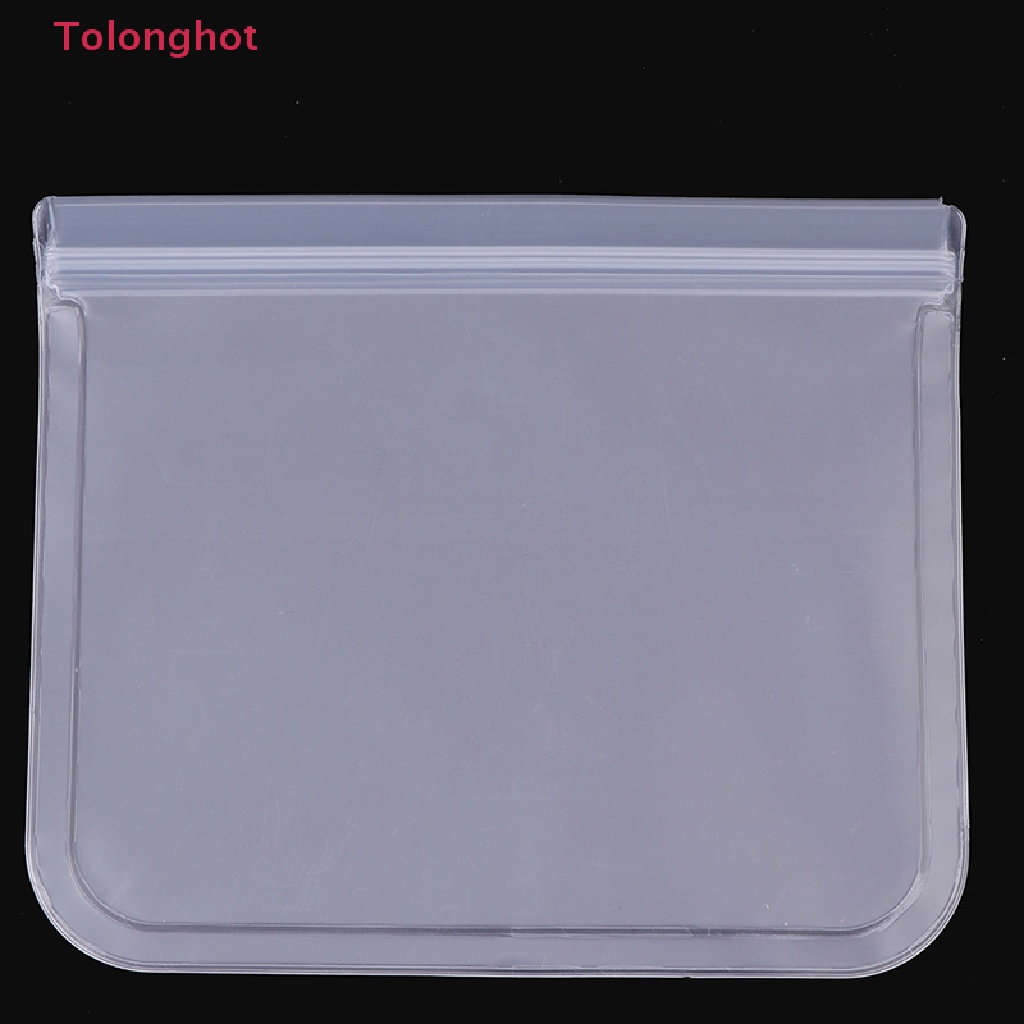 Túi Zip Silicone Đựng Thực Phẩm Chống Rò Rỉ Có Thể Tái Sử Dụng Tiện Lợi