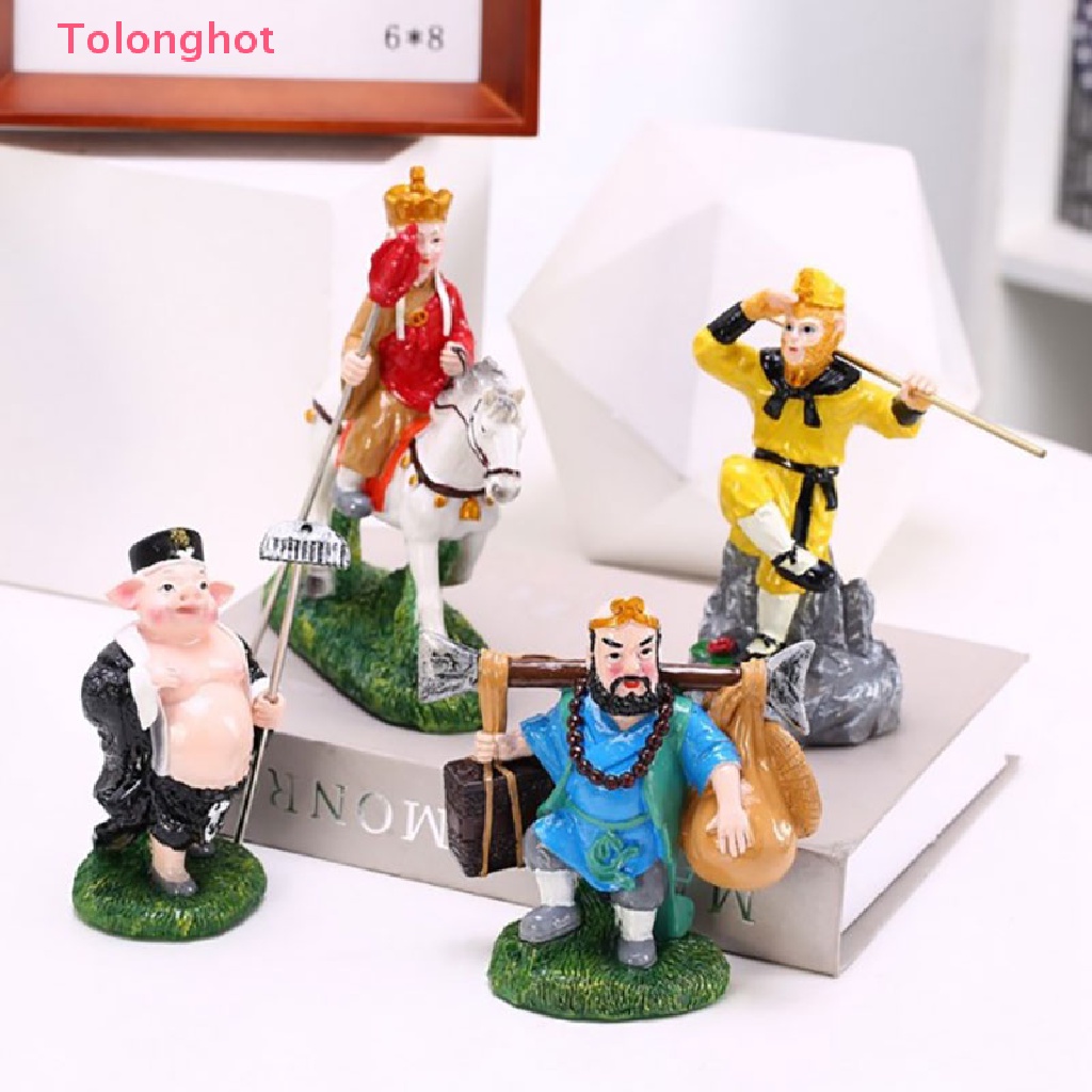 Tolonghot &gt; Trang Trí Tây Long Tang Monk Sun Wukong Pig Bajie Sha Monk Monkey king