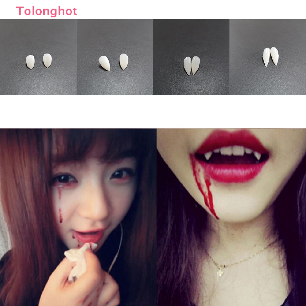 Răng Nanh Giả Hóa Trang Ma Cà Rồng Cho Lễ Halloween