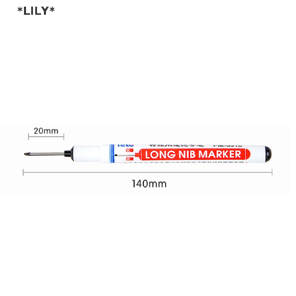 LILY Bút đánh dấu lỗ sâu đa năng đầu dài uuu