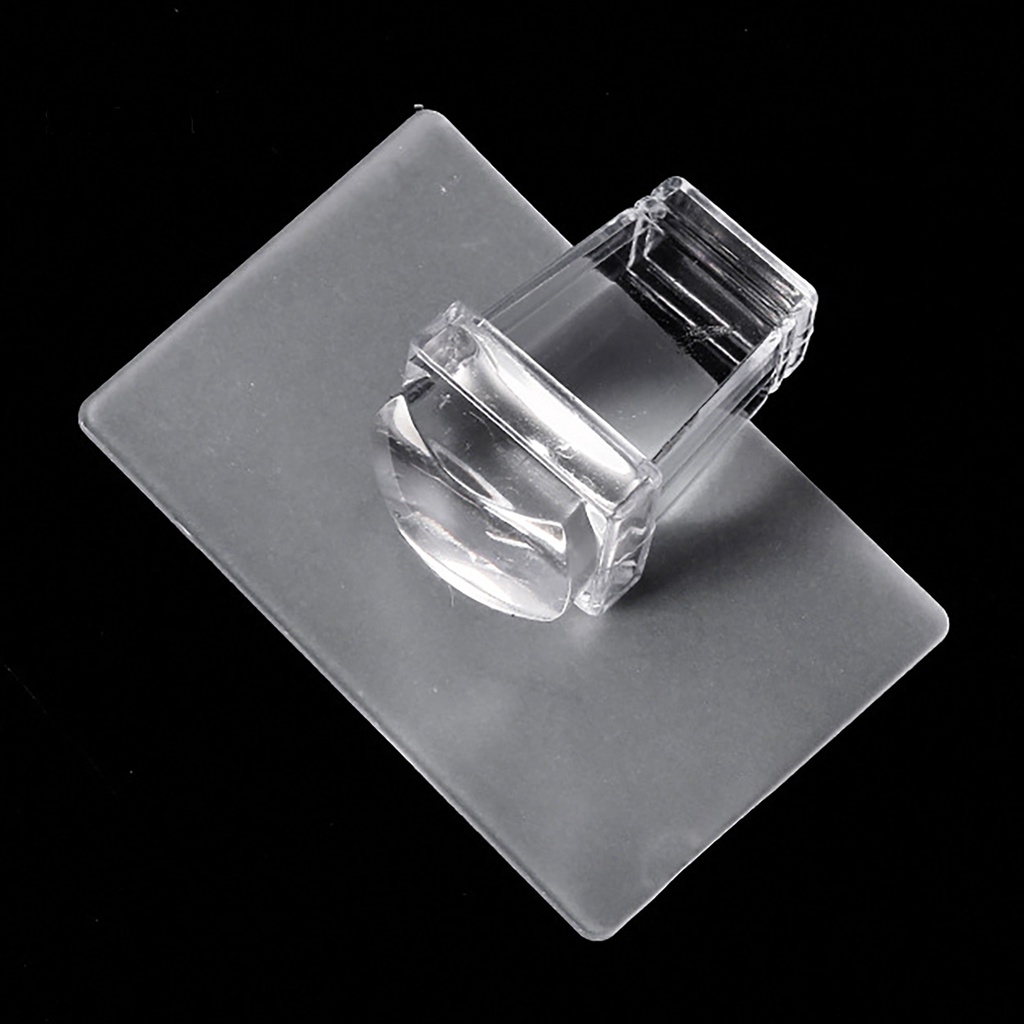 Bộ Dụng Cụ In Hình Móng Tay Bằng Silicon Trong Suốt Dễ Sử Dụng