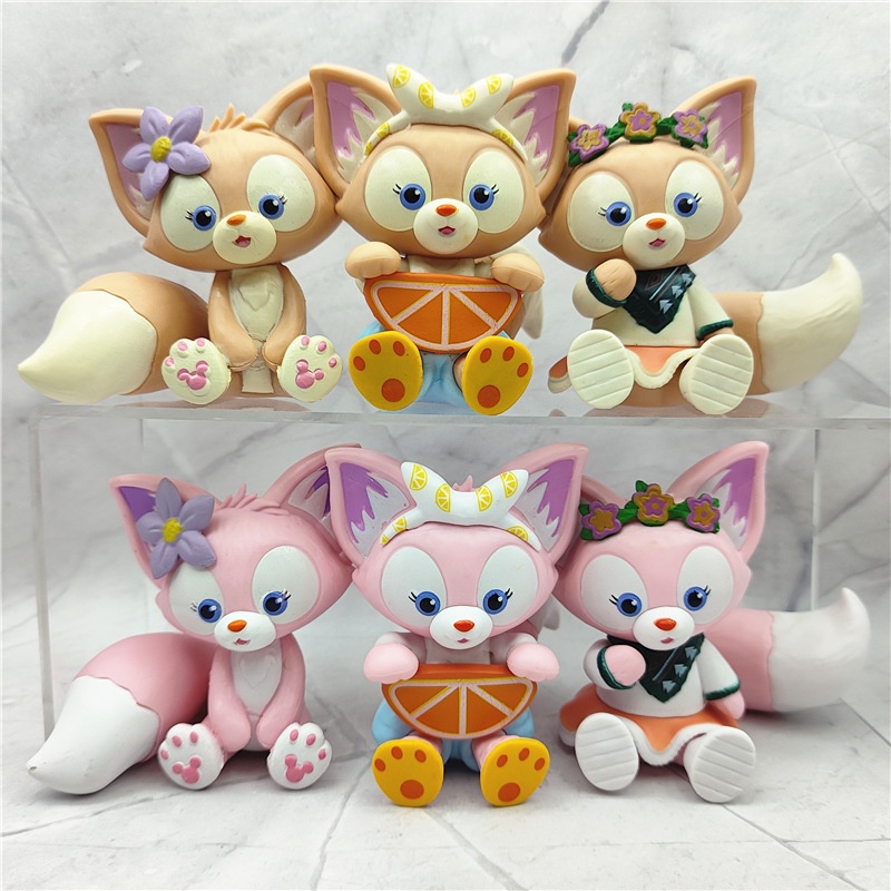 Đồ trang trí Cáo Hồng Disney Linabell SY2 YS2 Trang Trí Xe Hơi