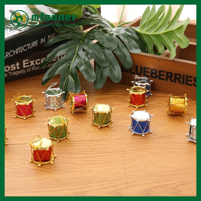 12 Bong Bóng Nhựa 3cm Trang Trí Cây Thông Giáng Sinh