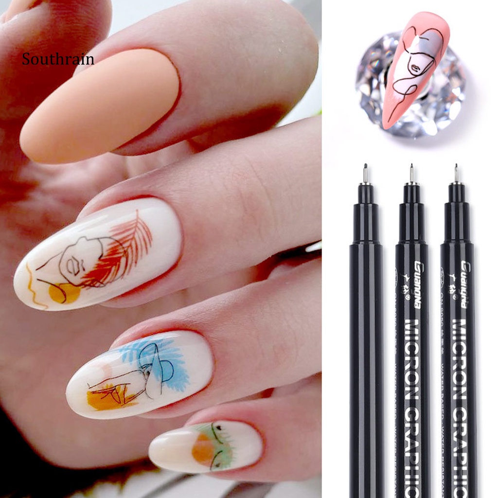 Bút Trang Trí Móng Nghệ Thuật An Toàn Nhanh Khô Họa Tiết Độc Đáo