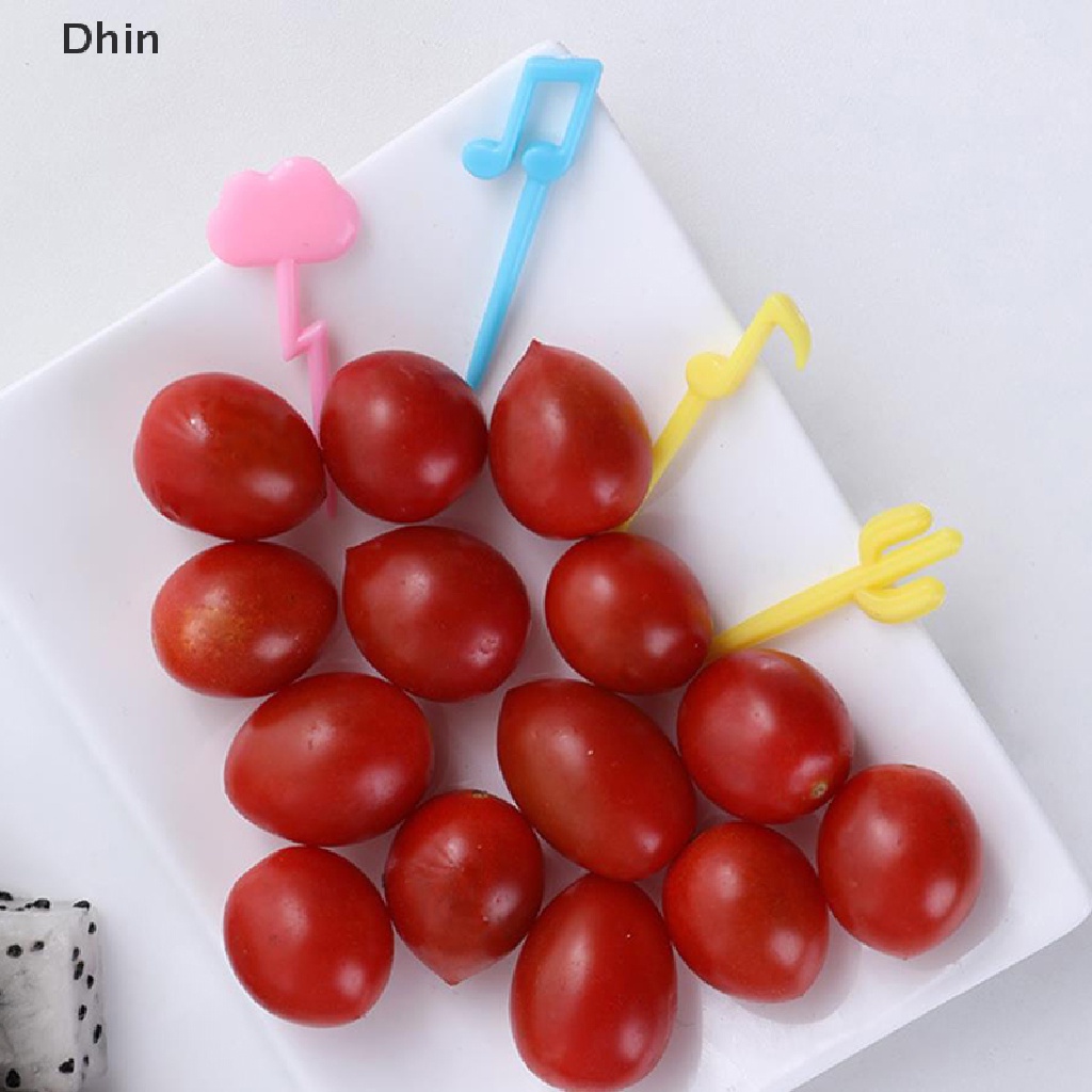 Bộ 18 Nĩa Ăn Trái Cây / Tráng Miệng / Bánh Tráng Miệng Dành Cho Trẻ Em