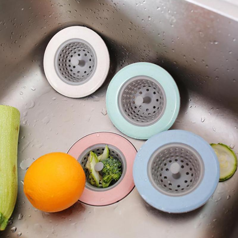 Nắp Đậy Cống Thoát Nước Bồn Rửa Chén / Phòng Tắm Bằng Silicone Nhỏ Gọn Tiện Lợi