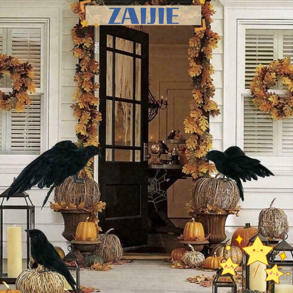 Zaijie 24 Đạo Cụ Trang Trí Halloween Mới