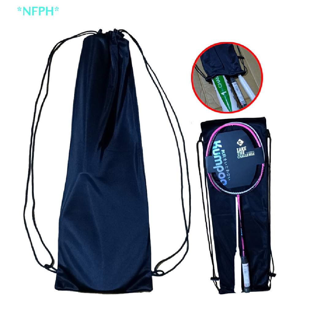 Nfph &gt; Túi Đựng Vợt Cầu Lông Đeo Vai Bằng Vải Lông Chống Nước Trẻ Trung Mới