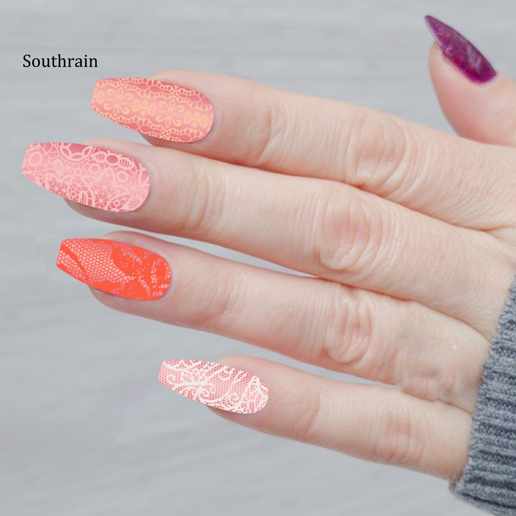 Khuôn In Họa Tiết Trang Trí Móng Tay Mini Chống Rỉ Sét DIY