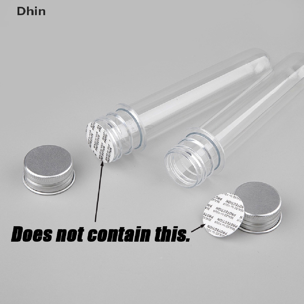 Ống Nghiệm 40ml Bằng Nhựa Có Nắp Vặn Tiện Dụng Cho Phòng Thí Nghiệm / Du Lịch