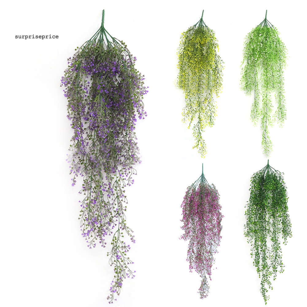 1 Cây Hoa Thường Xuân Giả Treo Tường Trang Trí