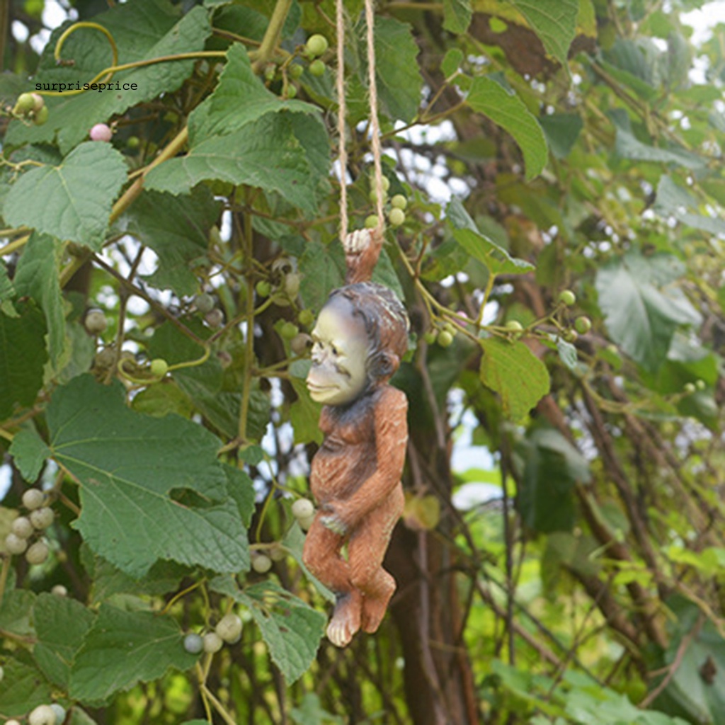 Tượng Khỉ Bằng Nhựa Resin Trang Trí Nhà Cửa