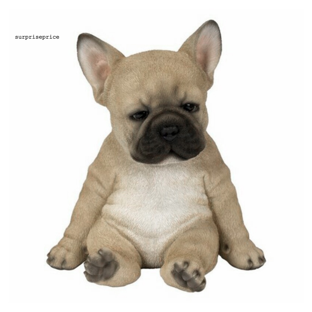 Spa Mô Hình Tượng Chó Bull Pháp 2 Phong Cách Đáng Yêu Làm Quà Sinh Nhật