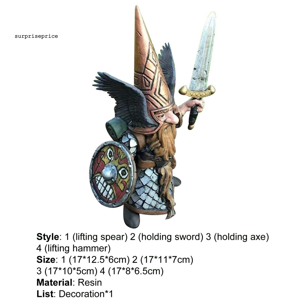 Mô Hình Bức Tượng Râu Dài Di Động Cho Sân Vườn Ngoài Trời