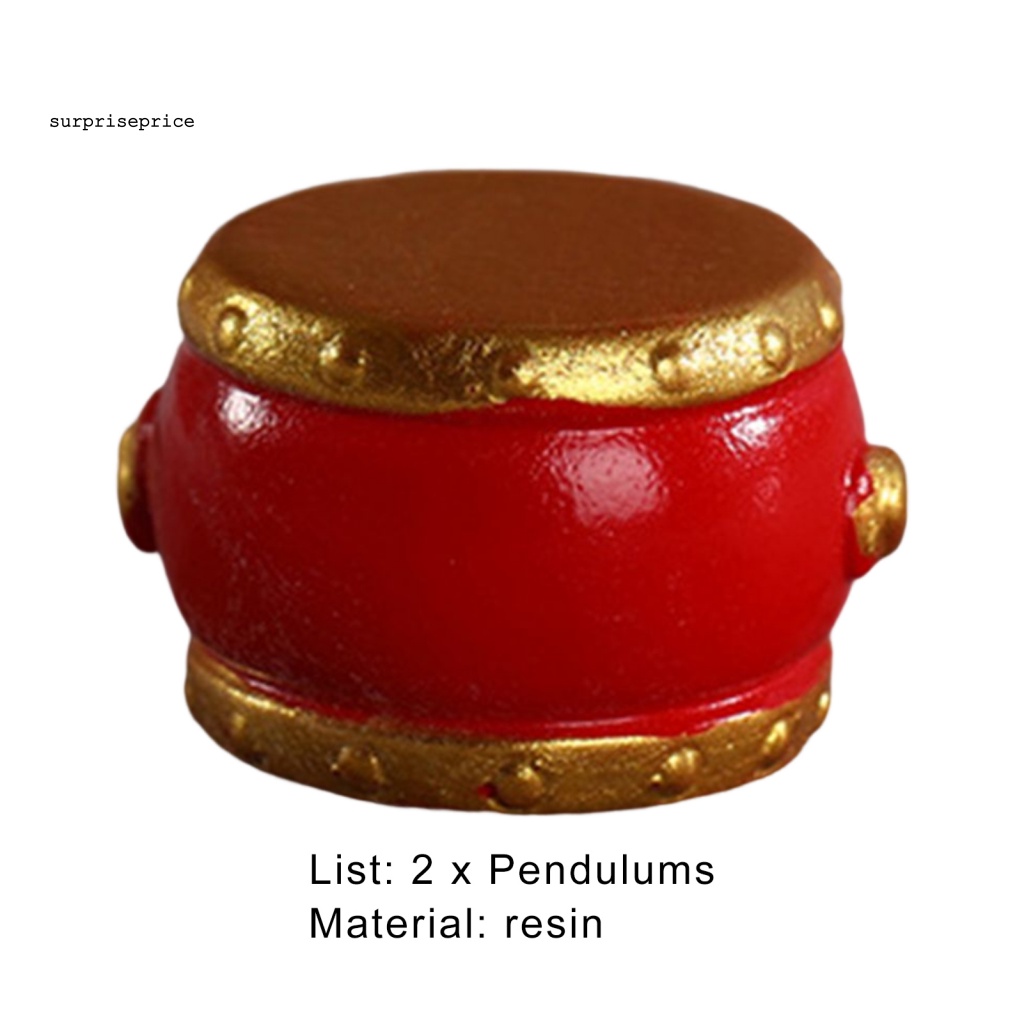 Set 2 Tượng Thỏ Điêu Khắc Thủ Công Trang Trí Năm Mới