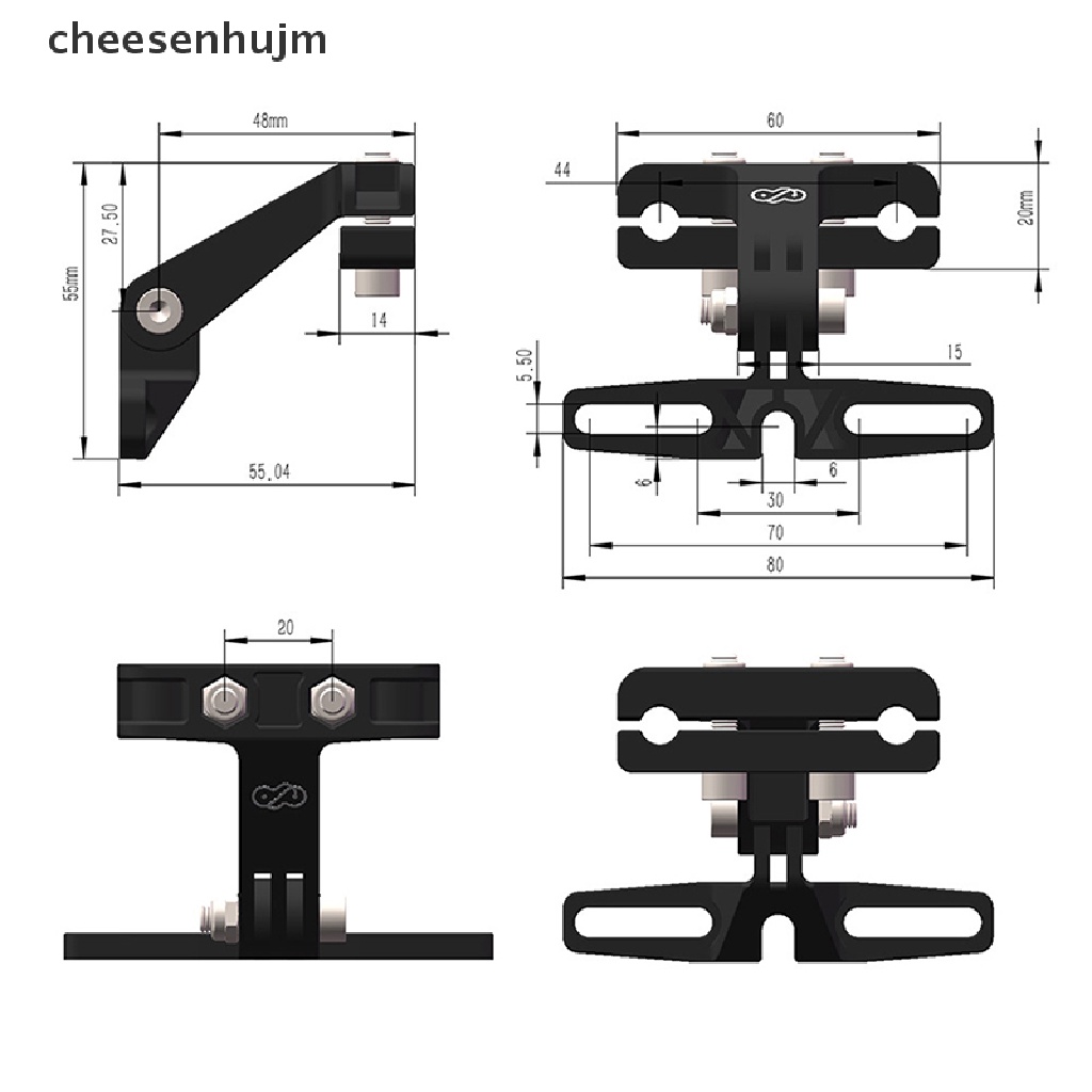 Giá Đỡ Camera Hành Trình Gắn Yên Xe Đạp Tiện Dụng Cho Gopro