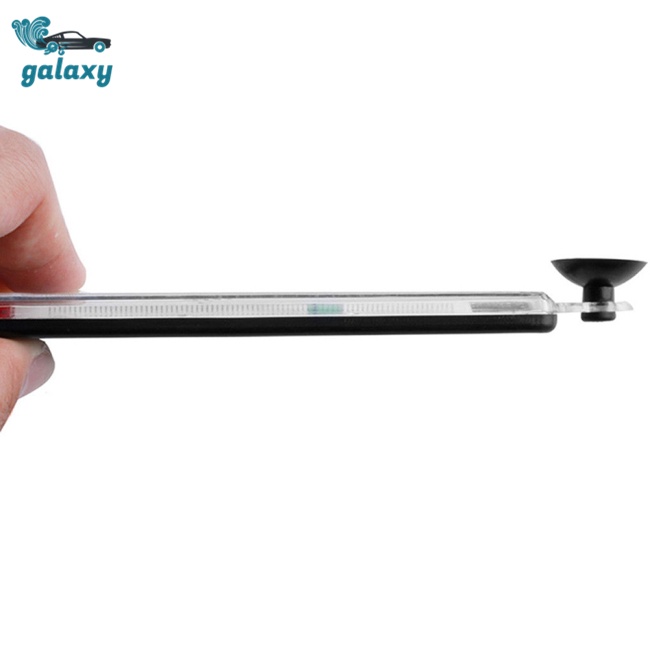 Galaxy Nhiệt Kế Đo Nhiệt Độ Nước Bể Cá Chống Va Chạm Có Cốc Hút Trong Suốt (Ngẫu Nhiên)