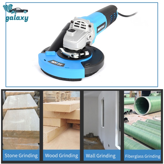 Galaxy Đầu Mài Chống Bụi 5 inch / 7 inch Có Thể Điều Chỉnh Góc Tiện Dụng