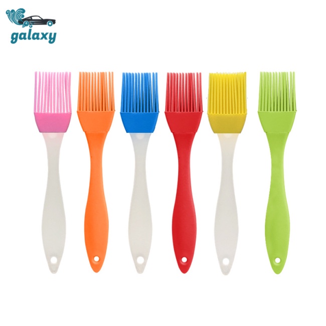 Galaxy Cọ Phết Dầu Bằng Silicon Với Tay Cầm Nhựa Tiện Dụng Cho Nhà Bếp