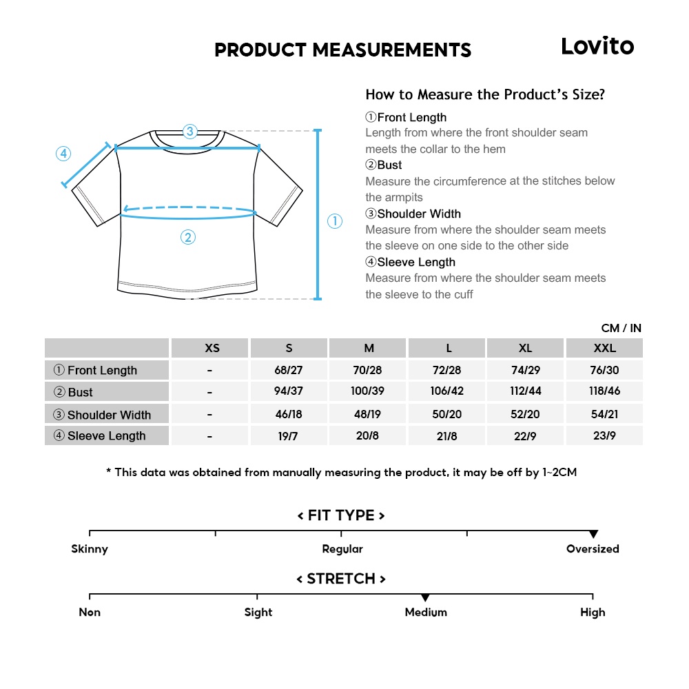 Áo thun Lovito cổ tròn tay ngắn cơ bản họa tiết chữ phong cách thường ngày cho nữ LNA07084 (đen)