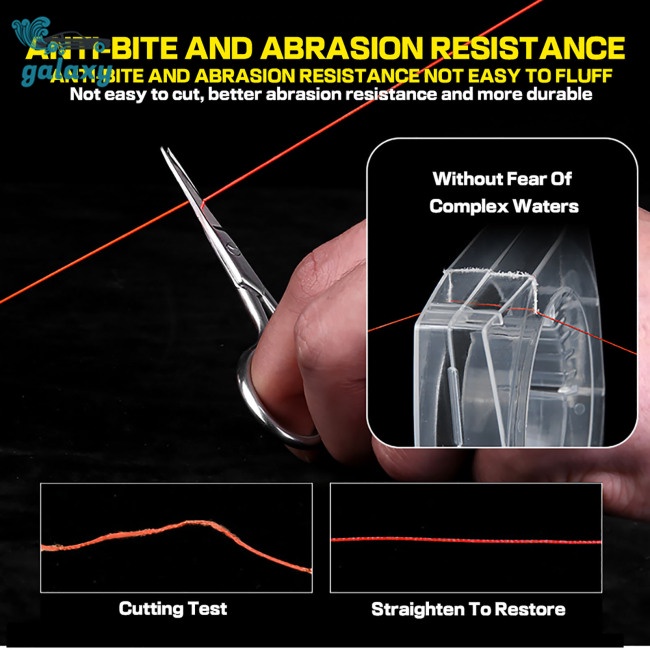 Galaxy Cuộn Dây Câu Cá Bện 12 Sợi Pe 300m Bền Chắc Chất Lượng Cao Cho Nước Mặn