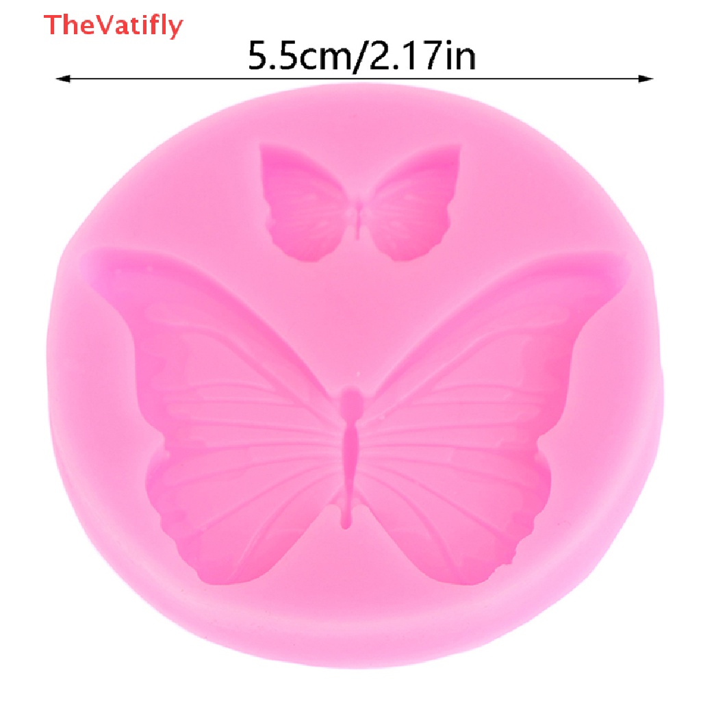 1 Khuôn Làm Bánh Hình Bướm Mini Bằng Silicone DIY