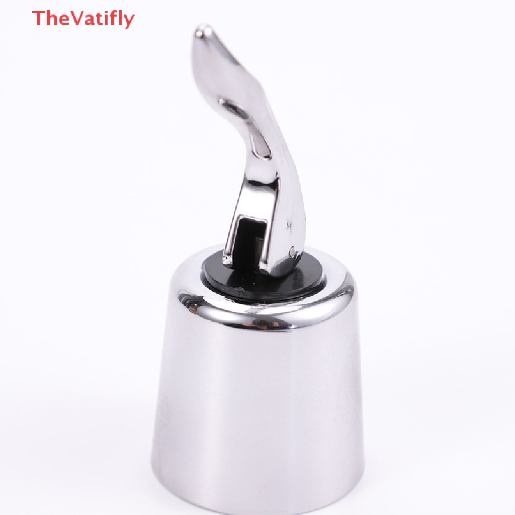1 Dụng Cụ Mở Rộng Chai Rượu Vang Bằng Thép Không Gỉ