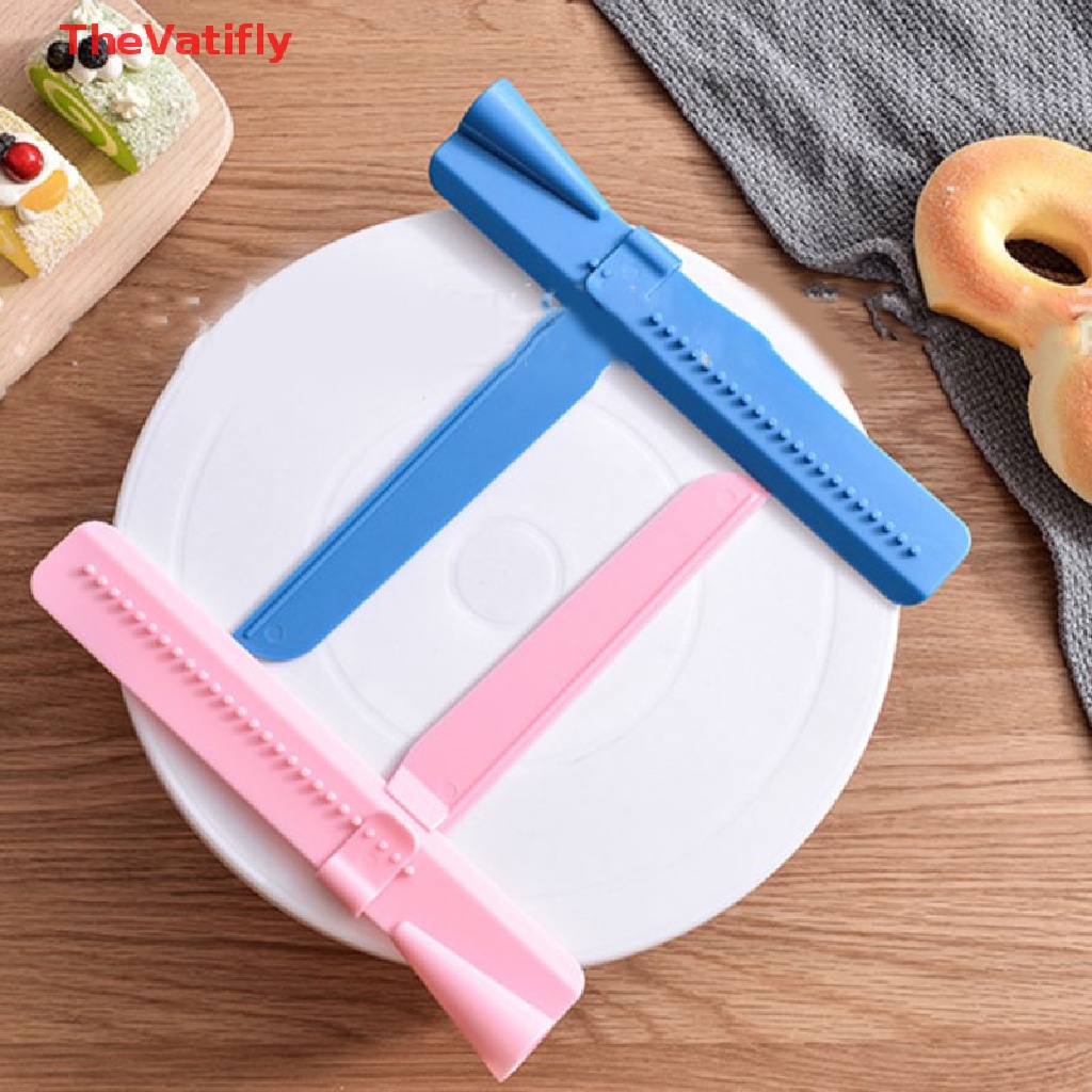 [Thevalifly] Dụng Cụ Làm Mịn Bề Mặt Bánh Có Thể Điều Chỉnh