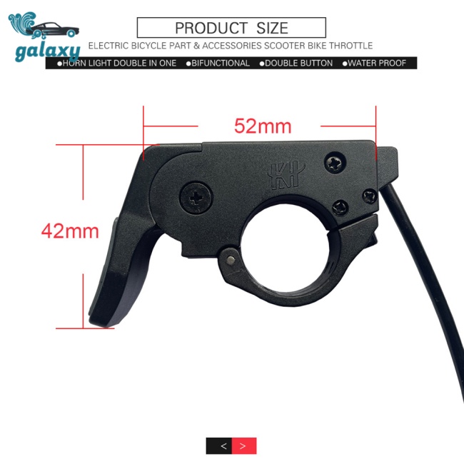 Tay Ga Xe Đạp galaxy Tt-009 Tháo Lắp Nhanh Chống Thấm Nước