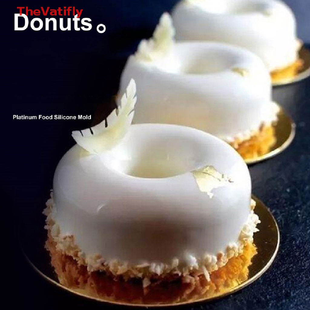 Khuôn Làm Bánh Donut Bằng Thép Không Gỉ Tiện Dụng