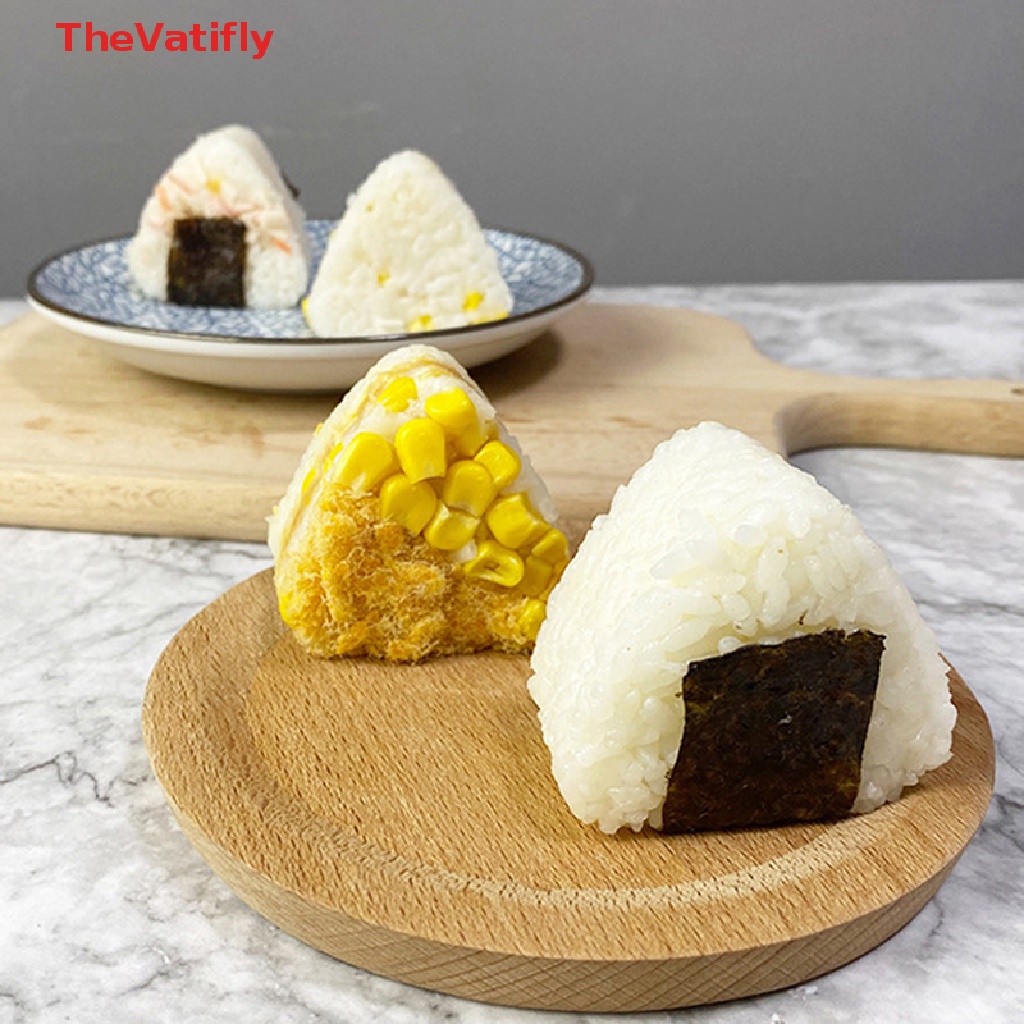 Set 3 Khuôn Làm Sushi Hình Tam Giác Tiện Dụng