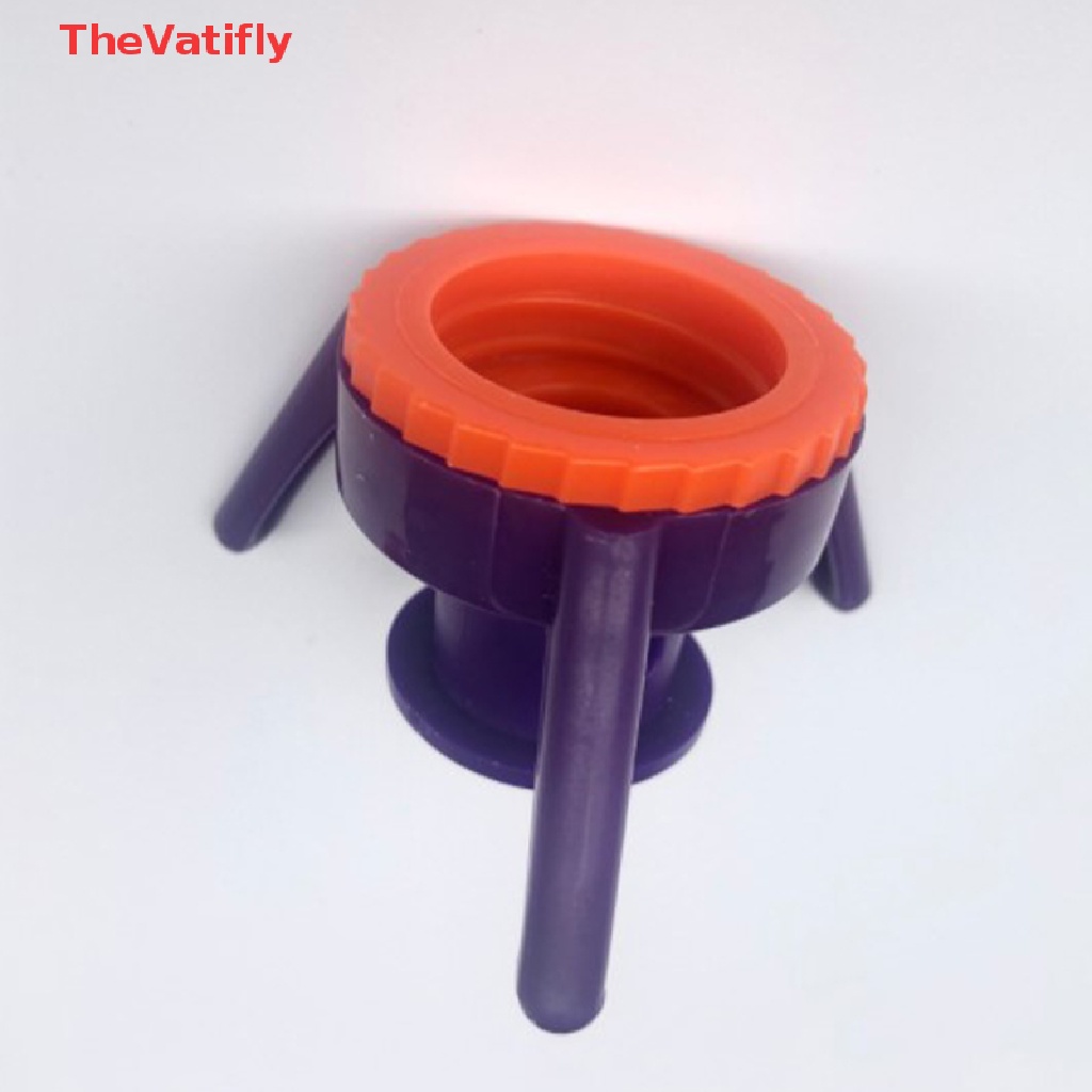 Set 3 Giá Đỡ Nắp Chai Lọ Bằng Nhựa Chống Rò Rỉ