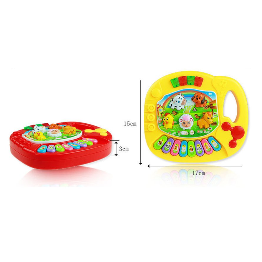 Musical Instrument Toy Baby Kids Animal Farm Piano Developmental Music Toys