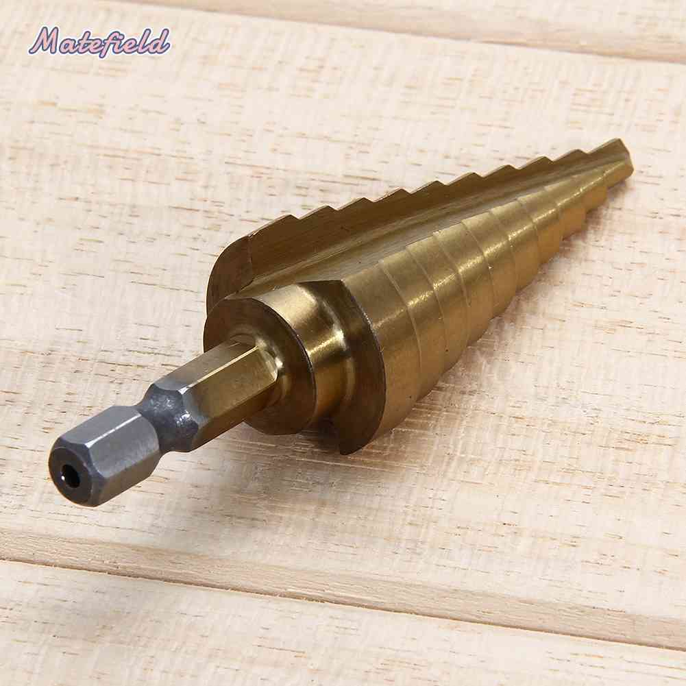 Mũi Khoan Lỗ 4-22MM HSS 4241 Bằng Titan