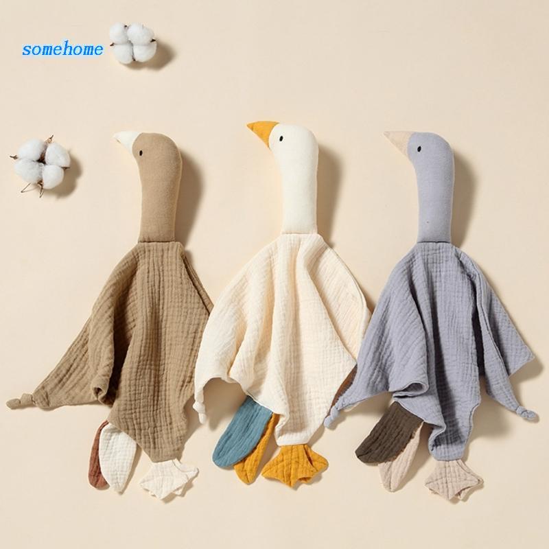 Khăn Lau Hình Chú Ngỗng Dễ Thương Cho Bé